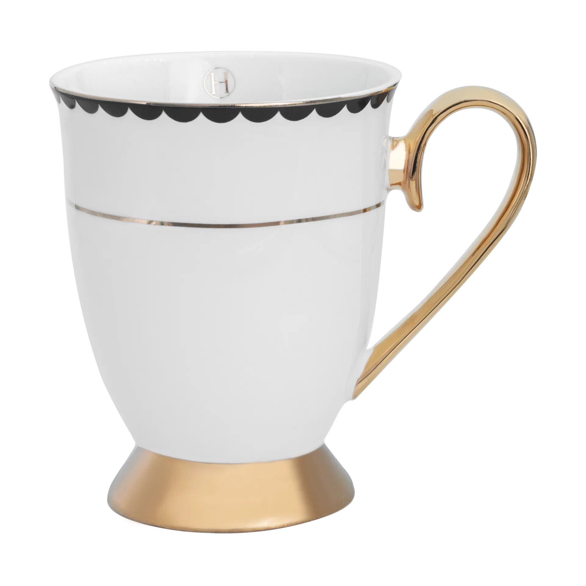 Mug Lignano Sabbiadoro 28 cl, Blanc Hilke Collection