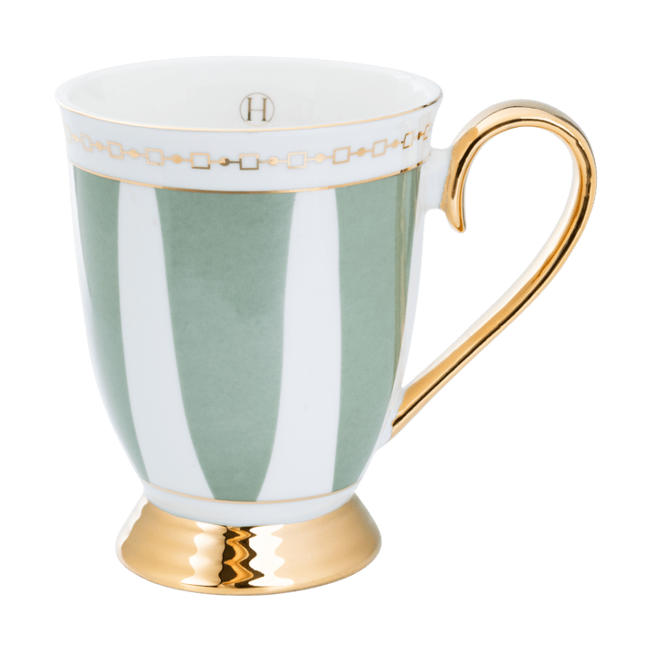 Mug Strisce Salvia - 28 cl - Hilke Collection