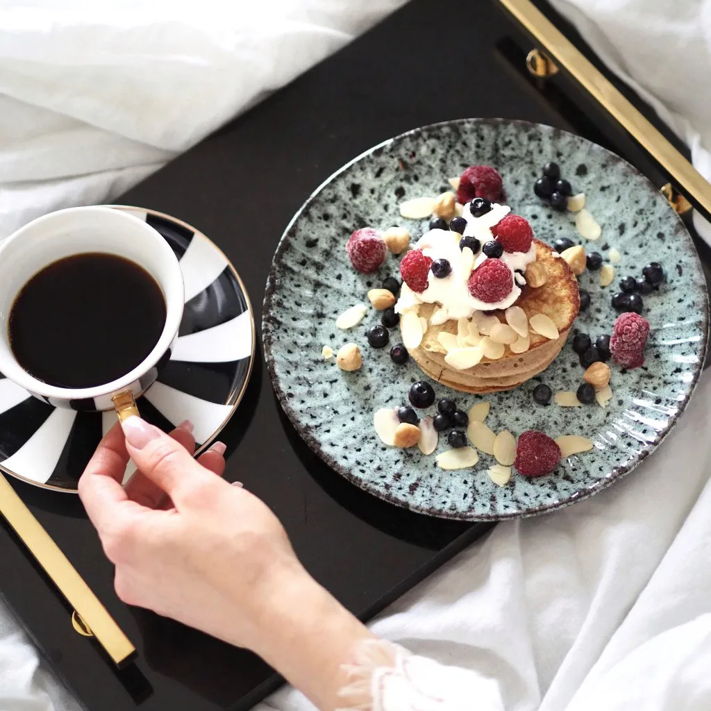 Plateau Hilke Collection 40,5x25,5 cm, Granit-laiton solide Hilke Collection