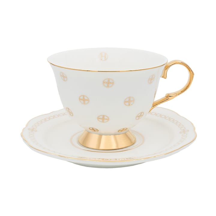 Tasse avec soucoupe Anima Gemella 1 - 22 cl - Hilke Collection