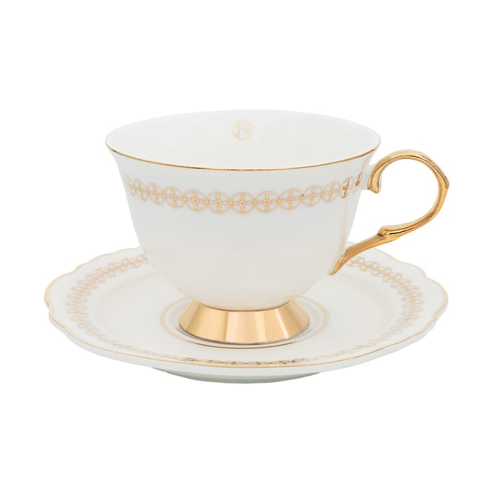 Tasse avec soucoupe Anima Gemella 2 - 22 cl - Hilke Collection