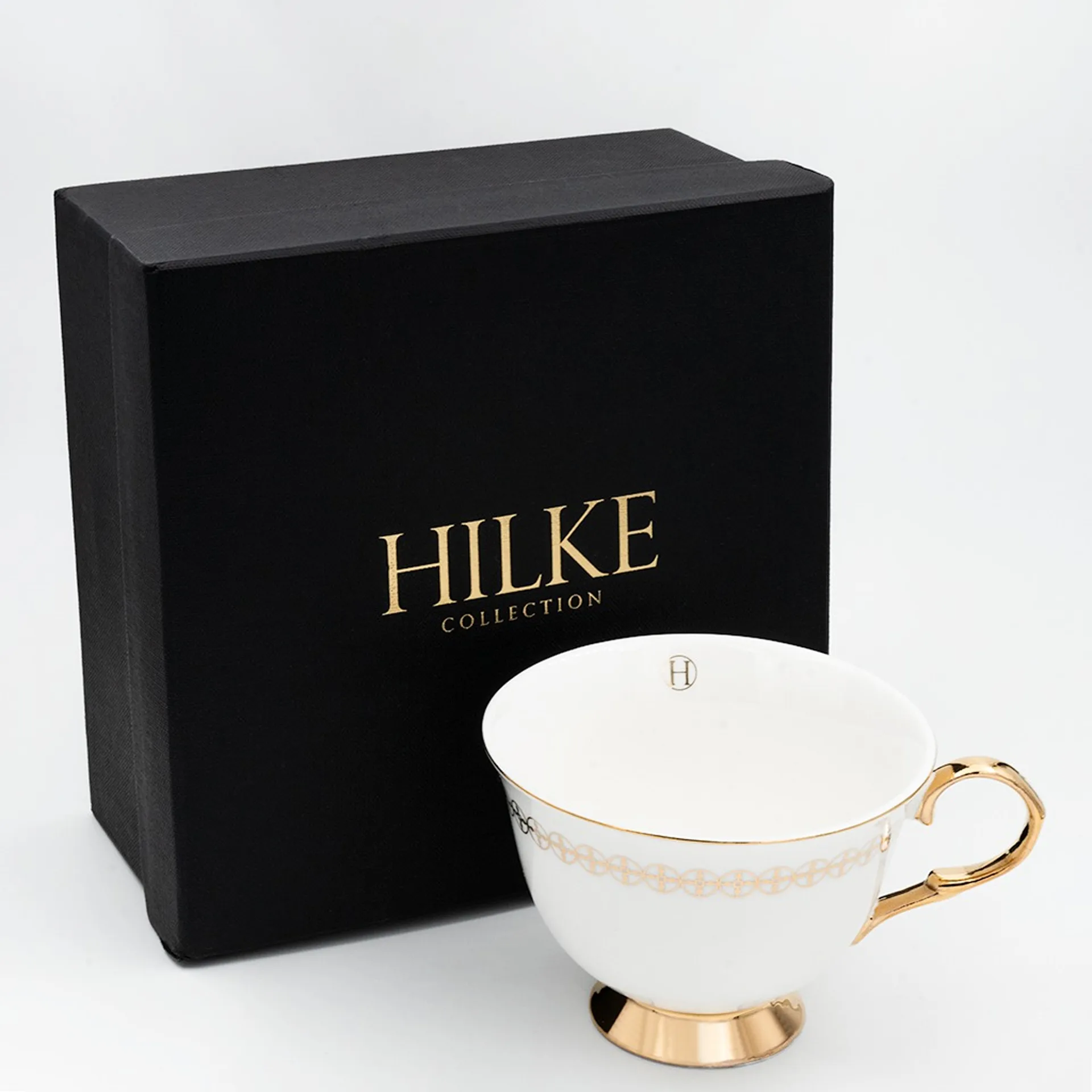 Tasse avec soucoupe Anima Gemella 2, 22 cl Hilke Collection