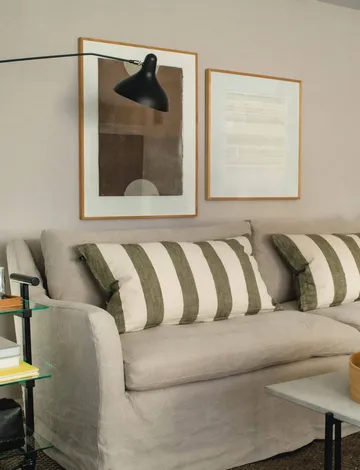 Aberdeen housse de coussin - Genévrier, 50x90 cm - Himla