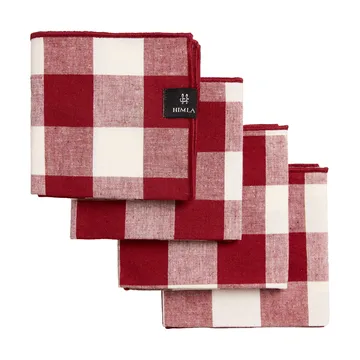 Bettyhill serviettes, lot de 4 - Ruby - Himla