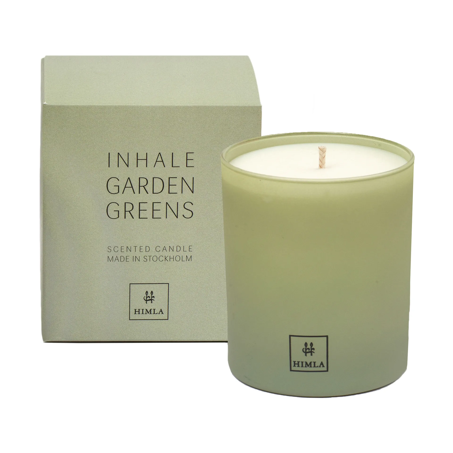 Bougie parfumée Inhale 230 g, Verts de jardin Himla