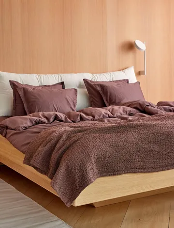 Couvre-lit Dani 260x260 cm - Prune (lilas) - Himla