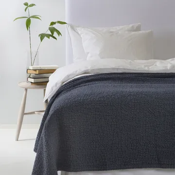 Couvre-lit Dani - indigo, 160x260 cm - Himla