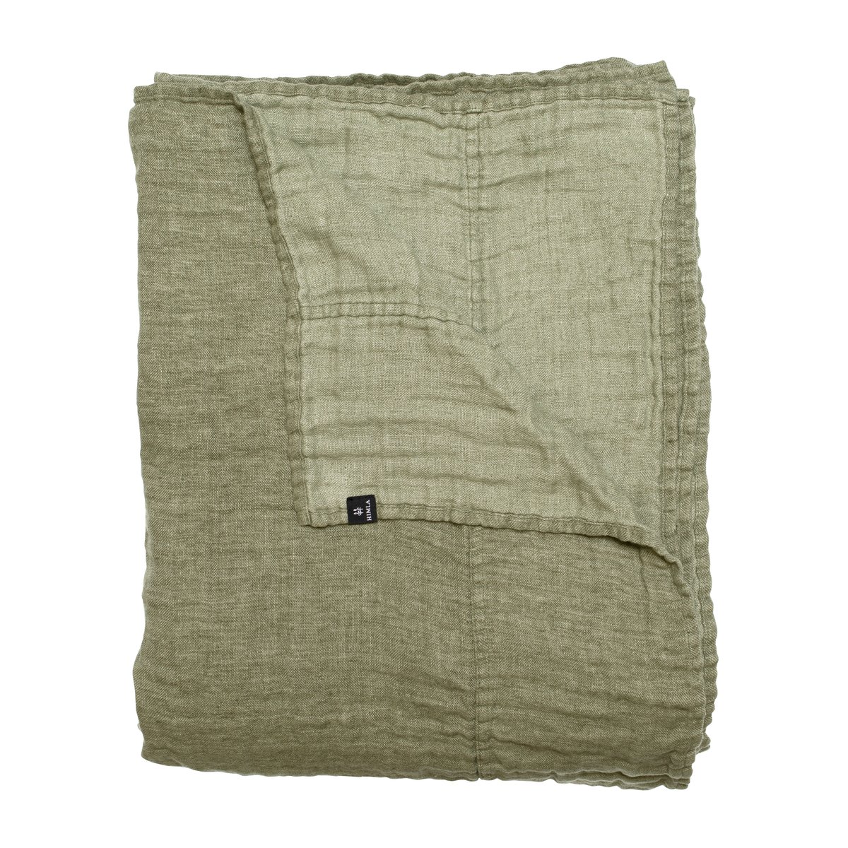 Himla Couvre-lit Hannelin 160x260 cm Herbary | Design Scandinave | Couvre-lits | Vert