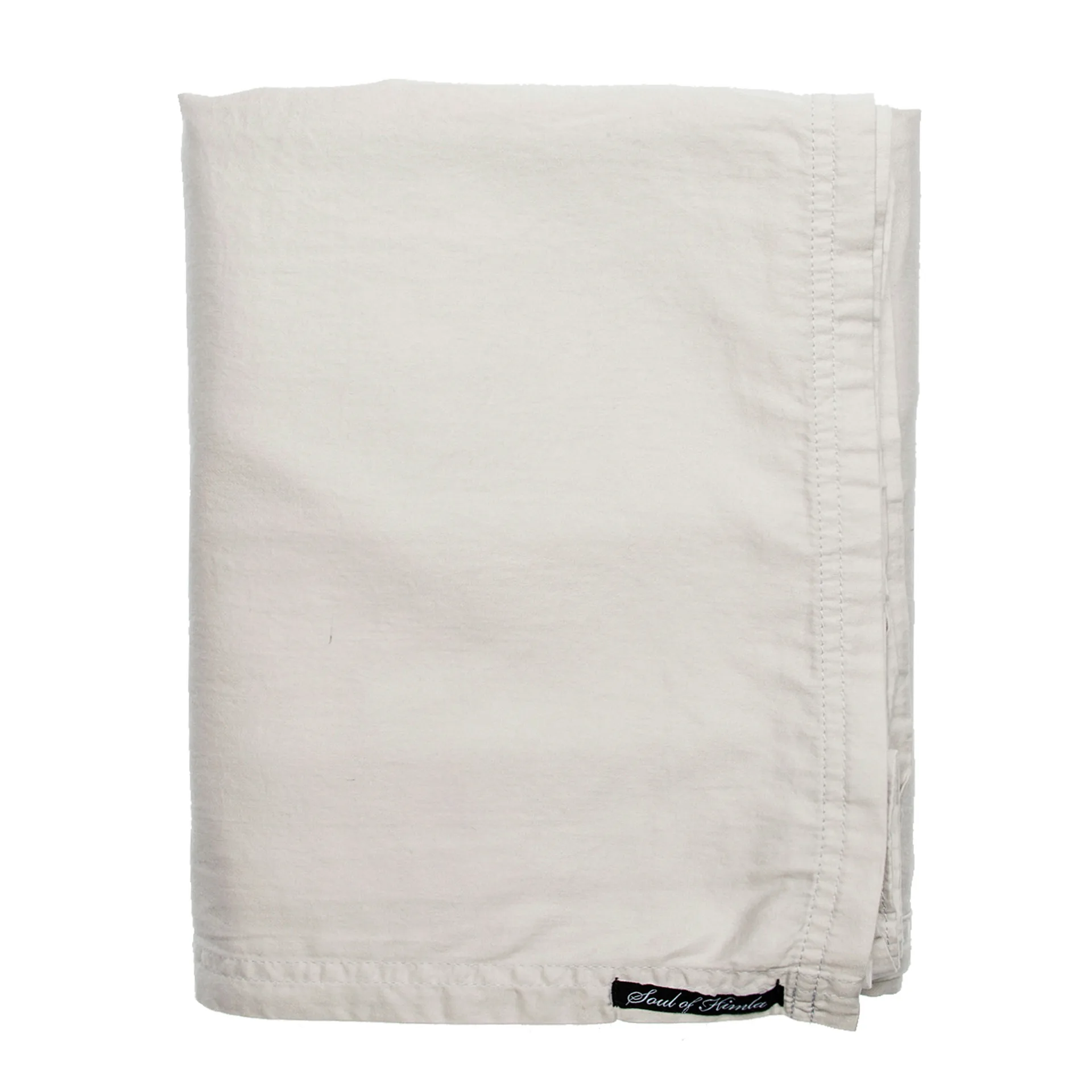 Drap-housse Soul 270 x 270cm, Mother of pearl (gris clair) Himla