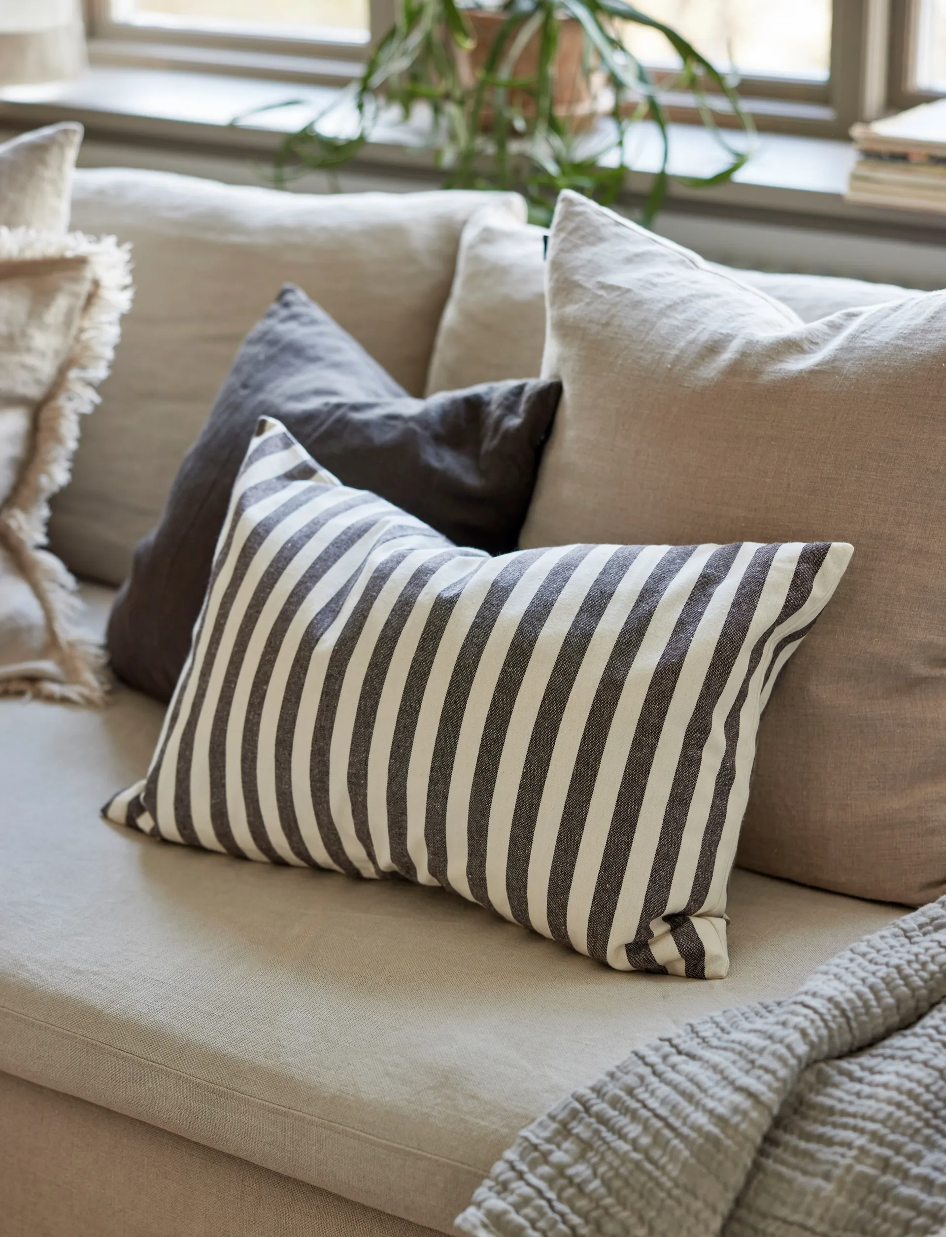 Housse de coussin Bretagne, Chocolate, 40x60 cm Himla