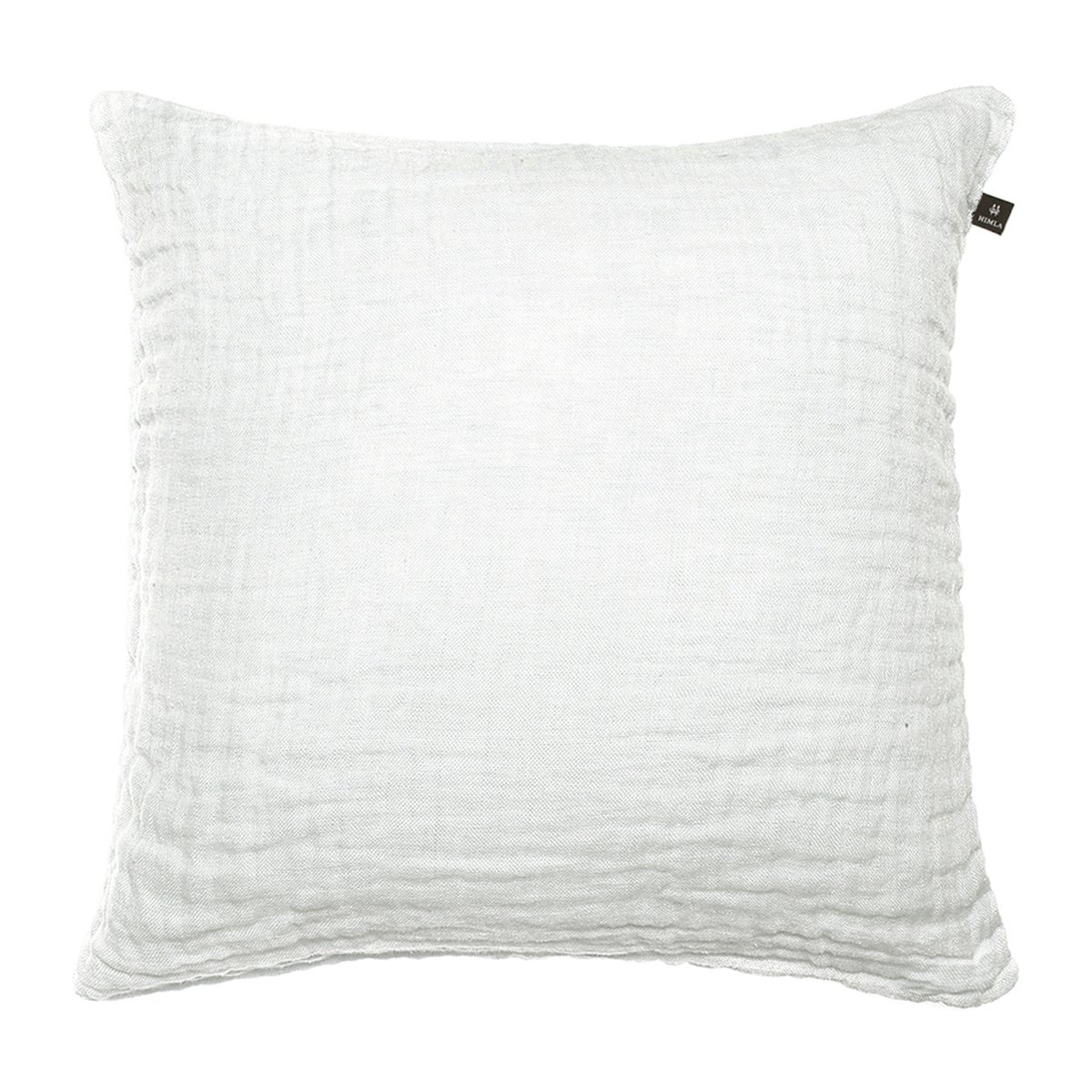 Himla Housse de coussin Hannelin 50x50cm blanc | Design Scandinave | Housses de coussin | Blanc