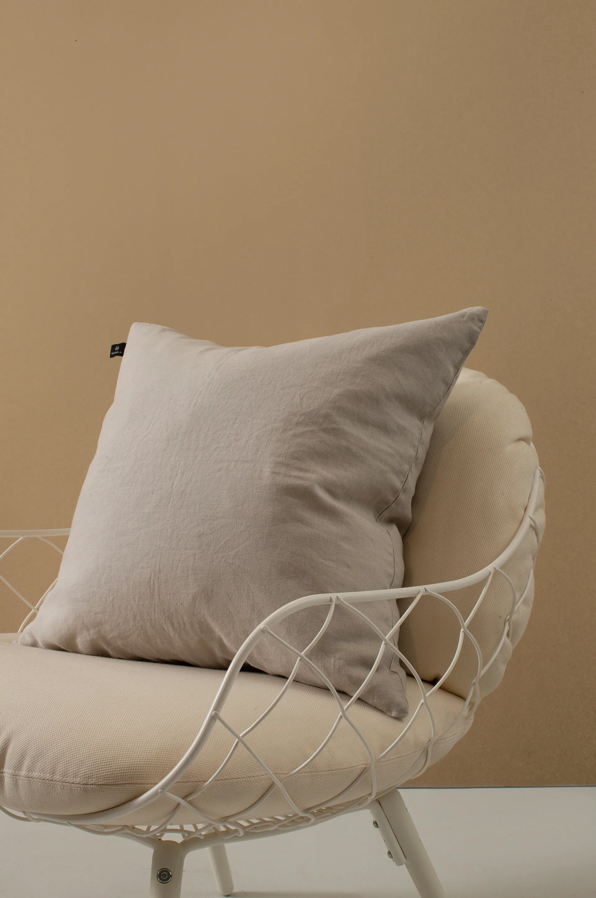 Housse de coussin Sunshine 50 x 50cm, Ash (gris) Himla