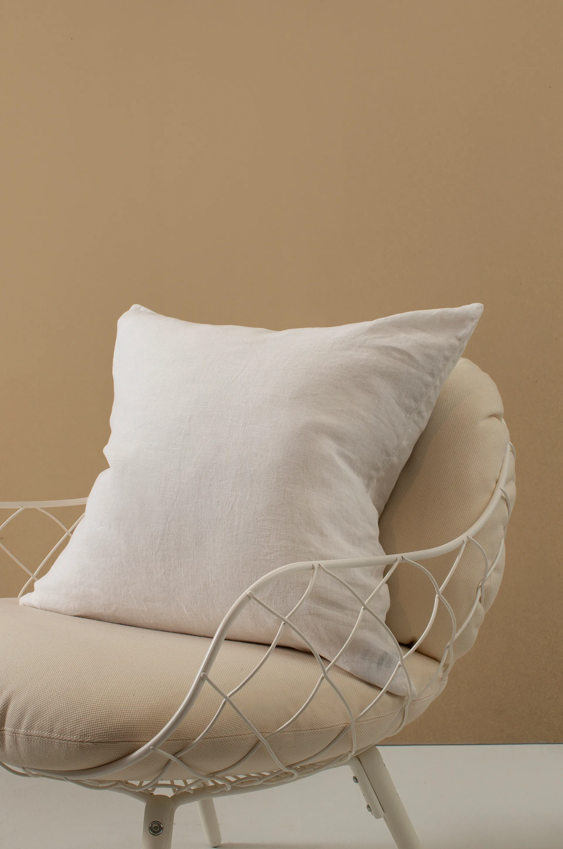 Housse de coussin Sunshine 50 x 50cm, Blanc Himla
