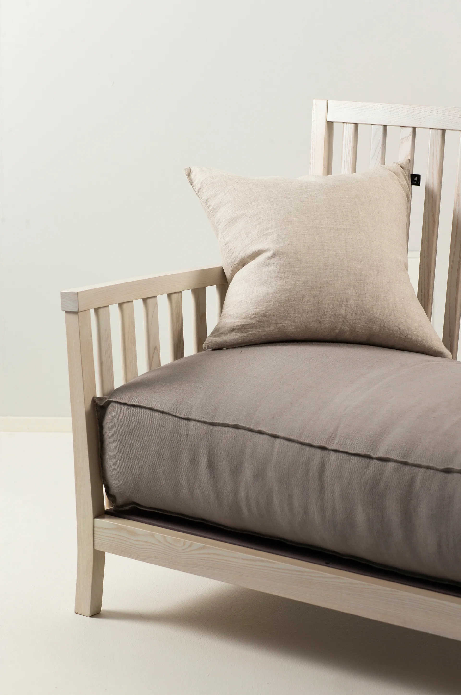 Housse de coussin Sunshine 50 x 50cm, Oatmeal (nature) Himla