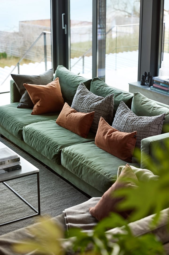 Housse de coussin Sunshine 50 x 50cm, Rustique (marron) Himla