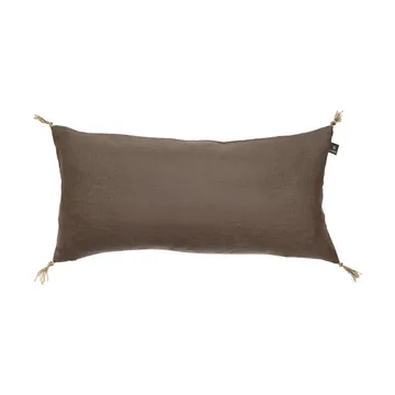 Housse de coussin Sunshine à pompon 30x60 cm - Coffee - Himla
