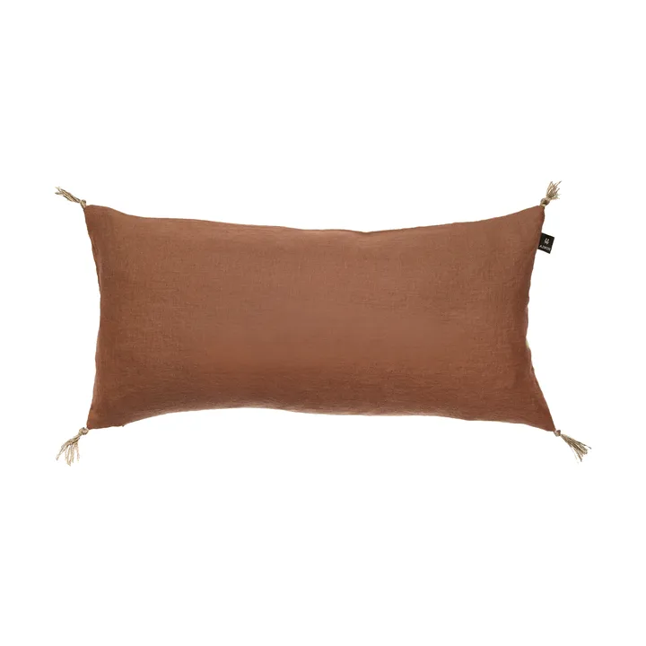 Housse de coussin Sunshine à pompon 30x60 cm - Grounded - Himla