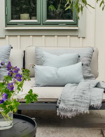 Housse de coussin Sunshine à pompon 30x60 cm - Heavenly - Himla