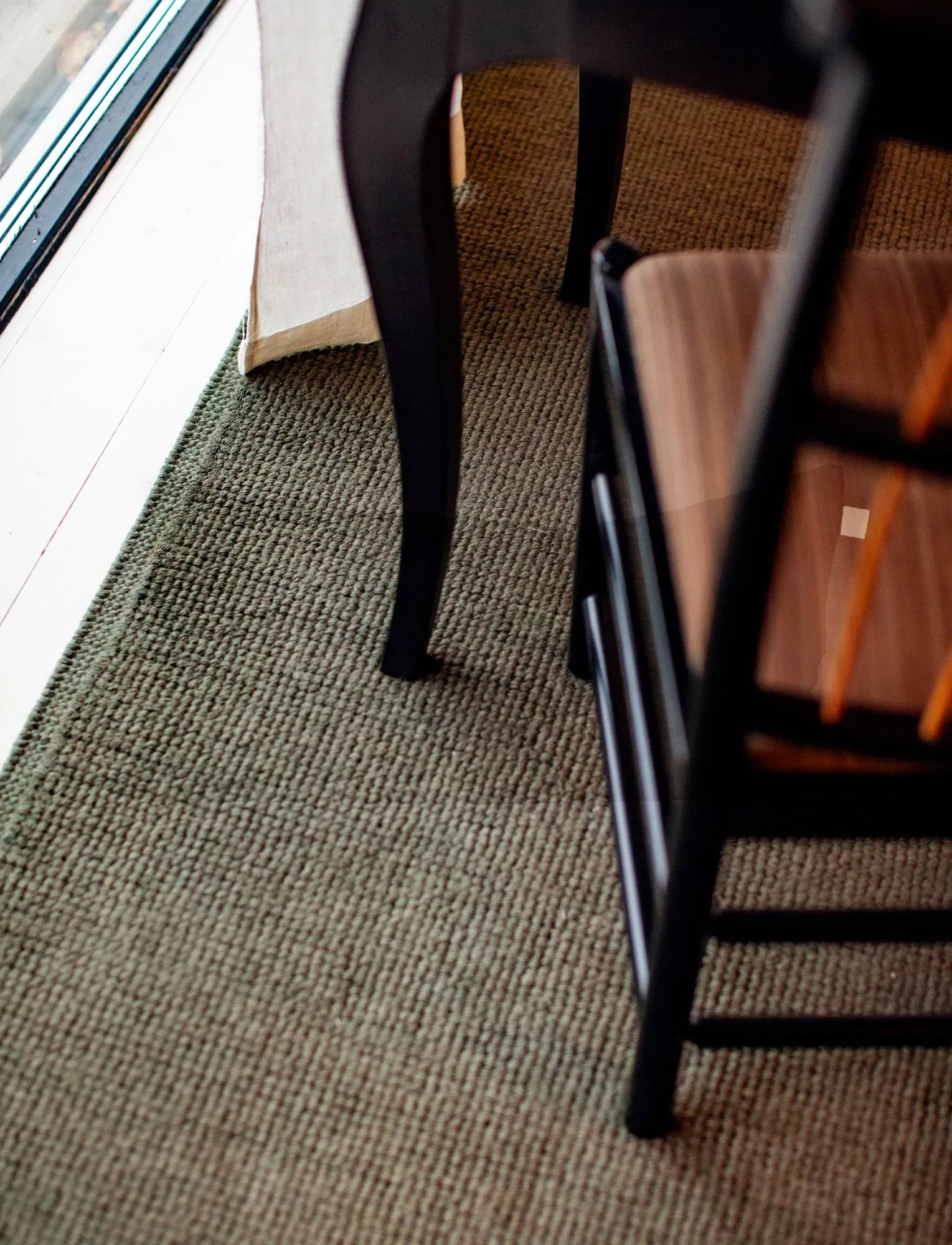 Juniper tapis en laine, Vert, 80x230 cm Himla