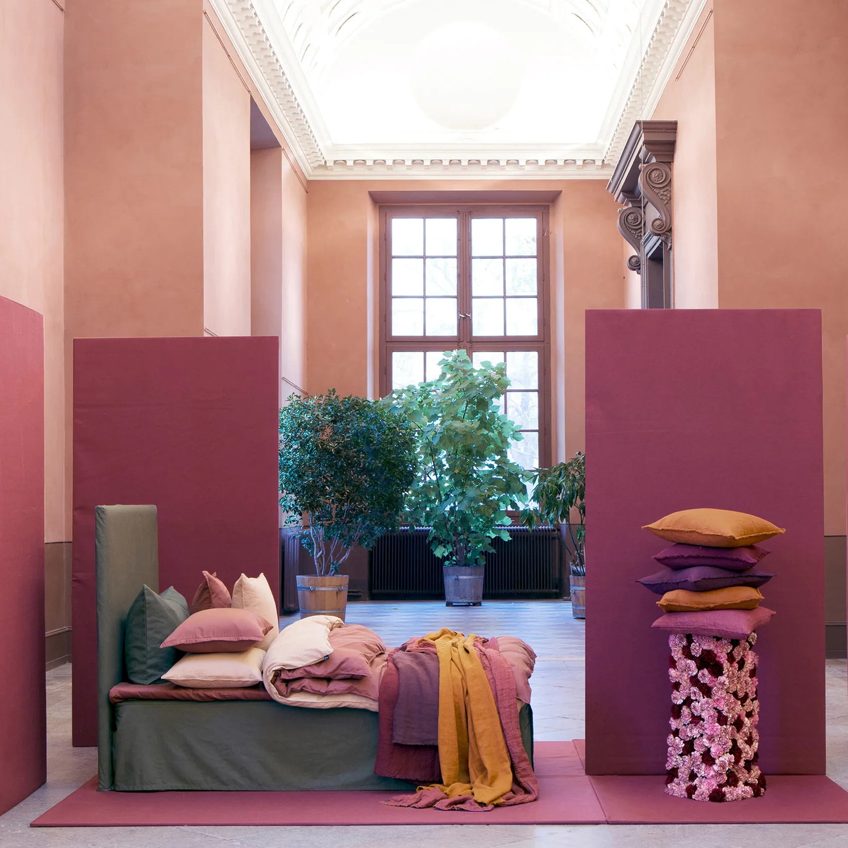 Jupe de lit Weeknight 90x220x52cm, Charcoal Himla