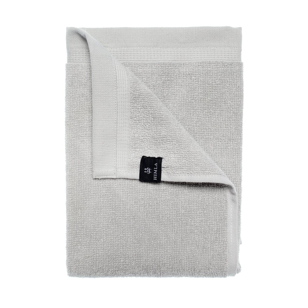 Himla Lina serviette clean 100x150 cm | Design Scandinave | Serviettes de bain | Gris