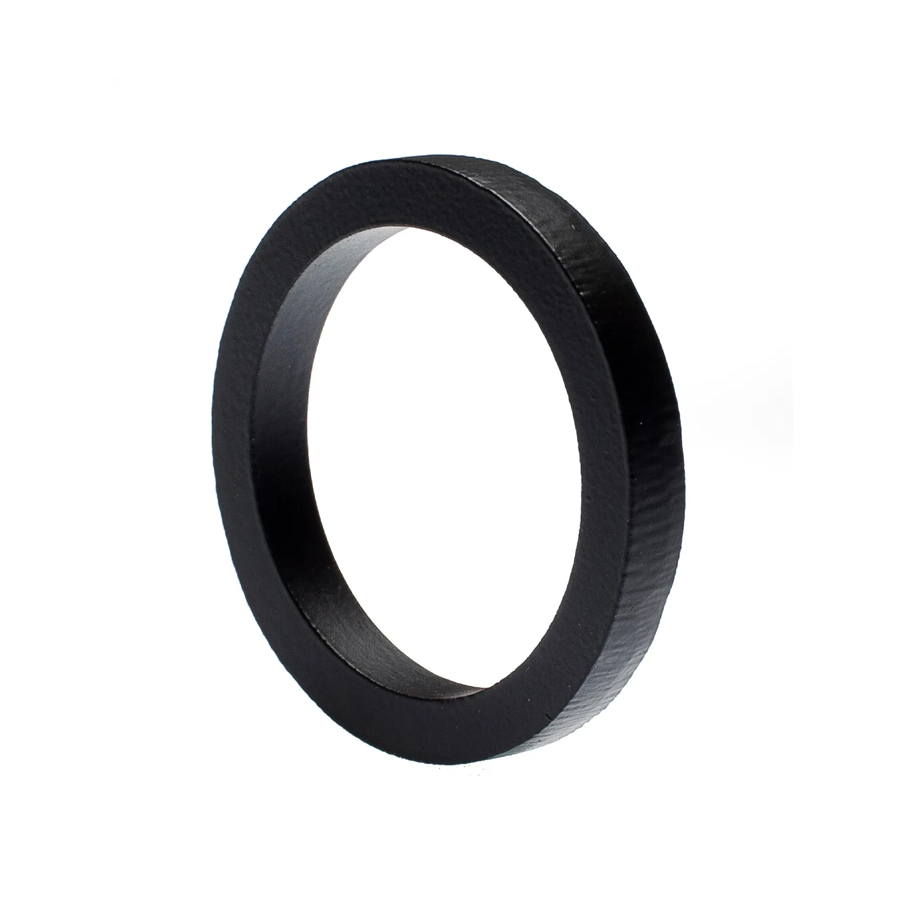 Lot de 4 Ronds de serviette Kiruna, noir Himla