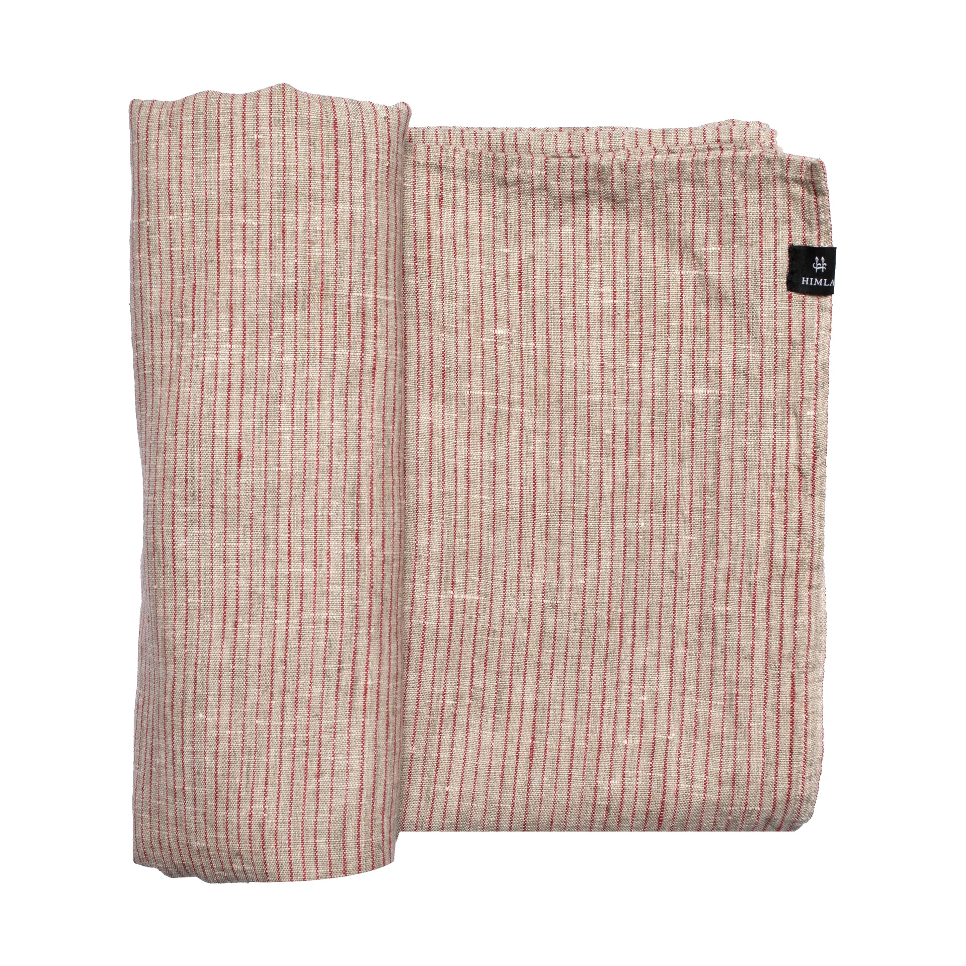 Nappe Linus 145x250 cm, True red-natural Himla