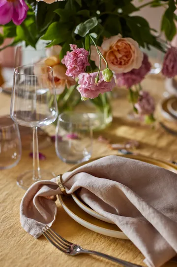 Nappe Sunshine 140 x 330cm - Honey (jaune) - Himla