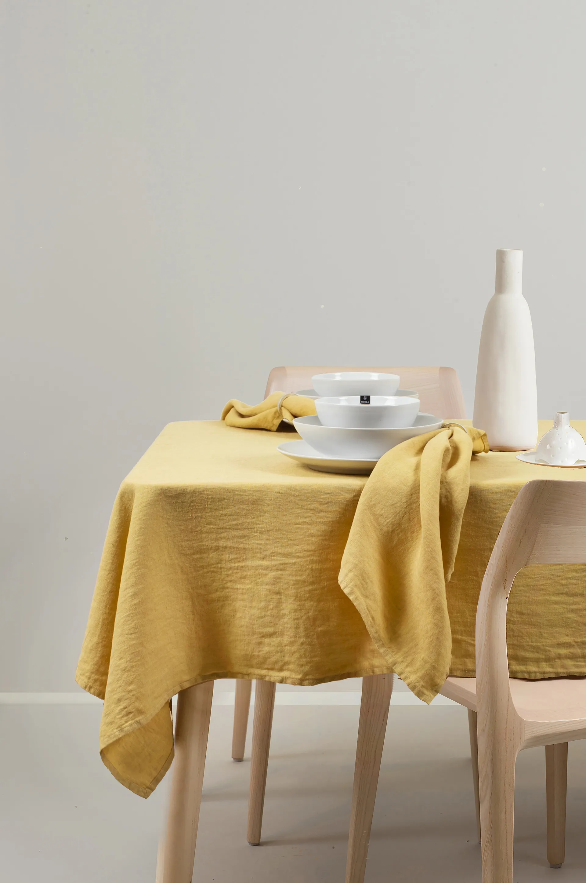 Nappe Sunshine 145 x 330cm, Honey (jaune) Himla