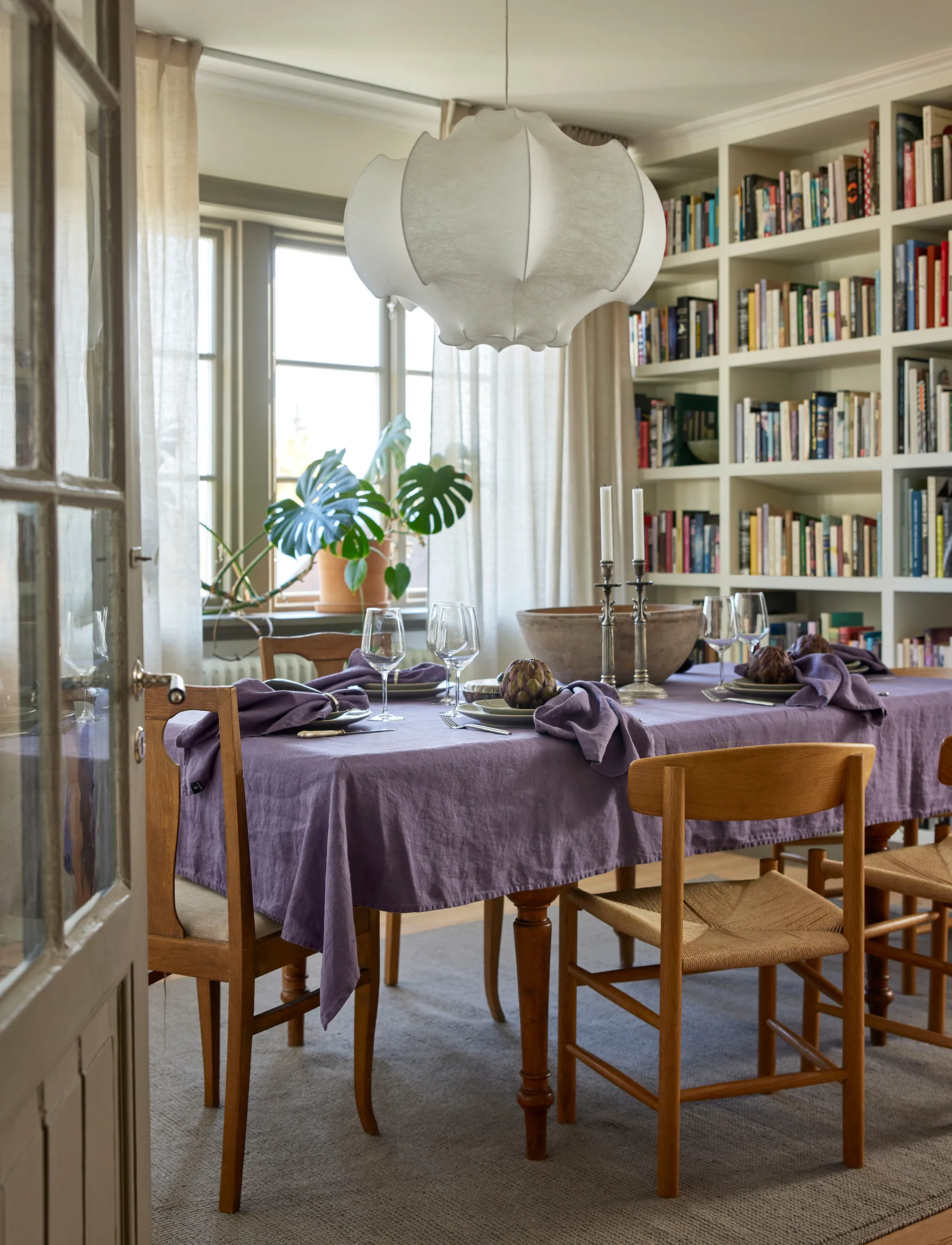 Nappe Sunshine, Lavender, 145x330 cm Himla