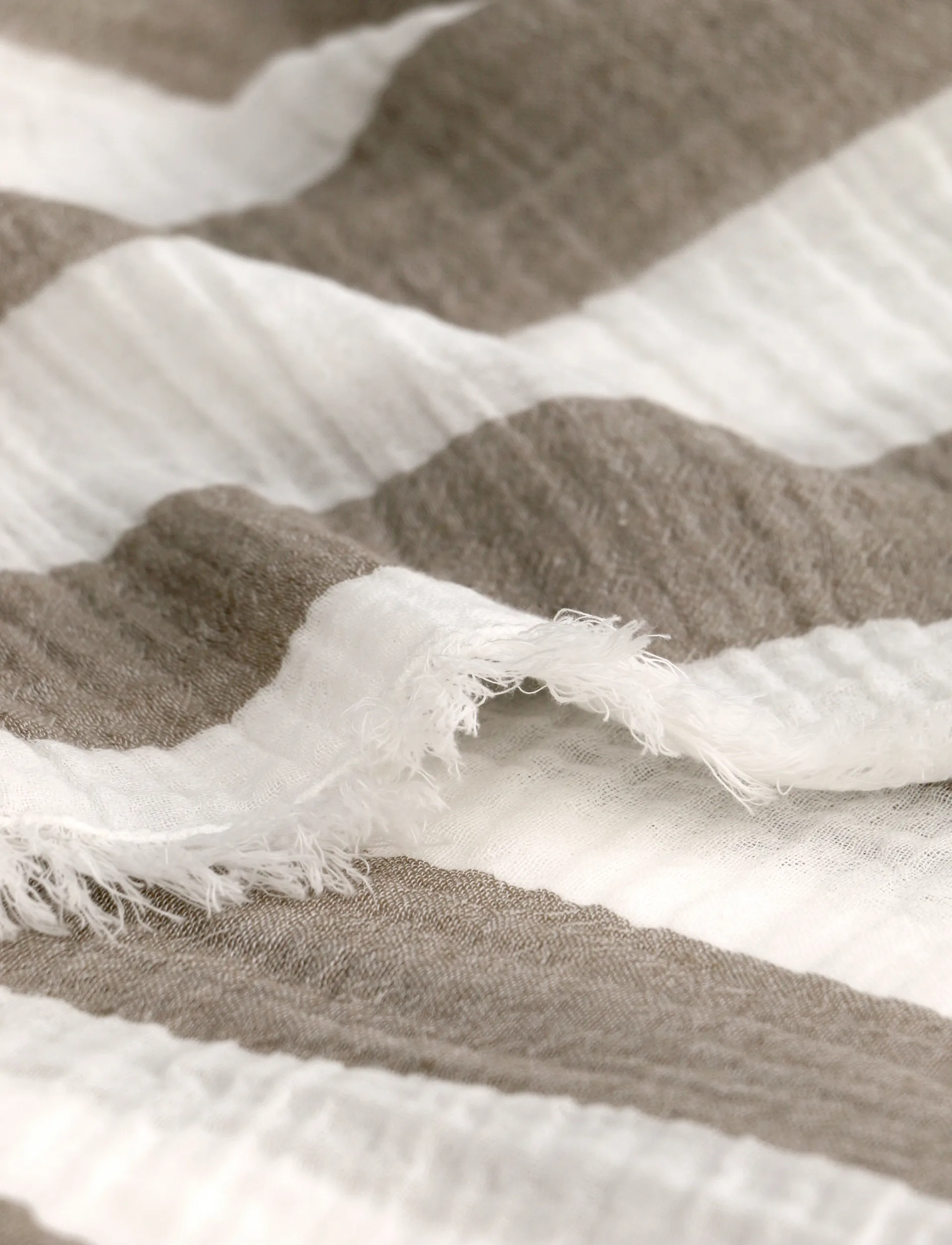 Plaid Antibes 130x170 cm, Argile Himla