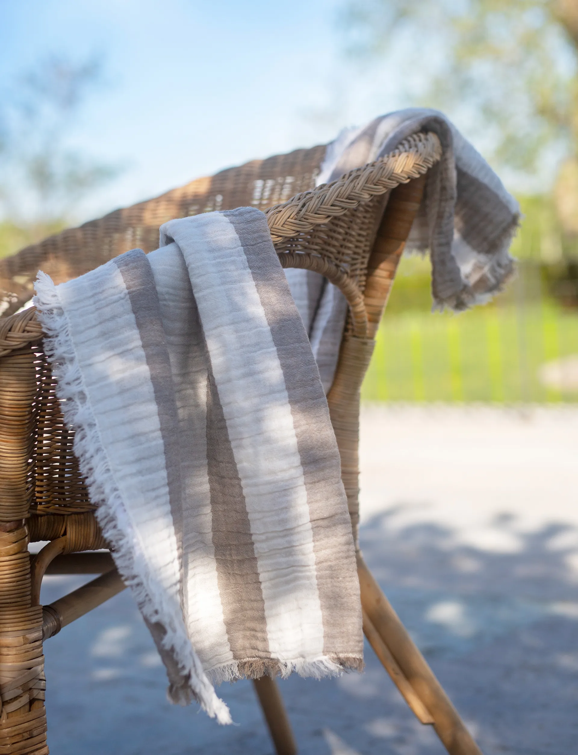 Plaid Antibes 130x170 cm, Argile Himla