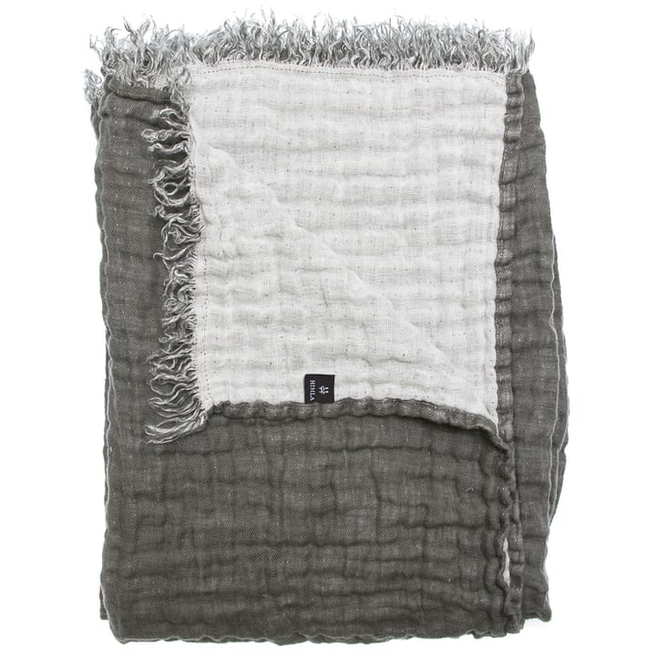 Plaid Hannelin 130x170cm - Charcoal-white - Himla