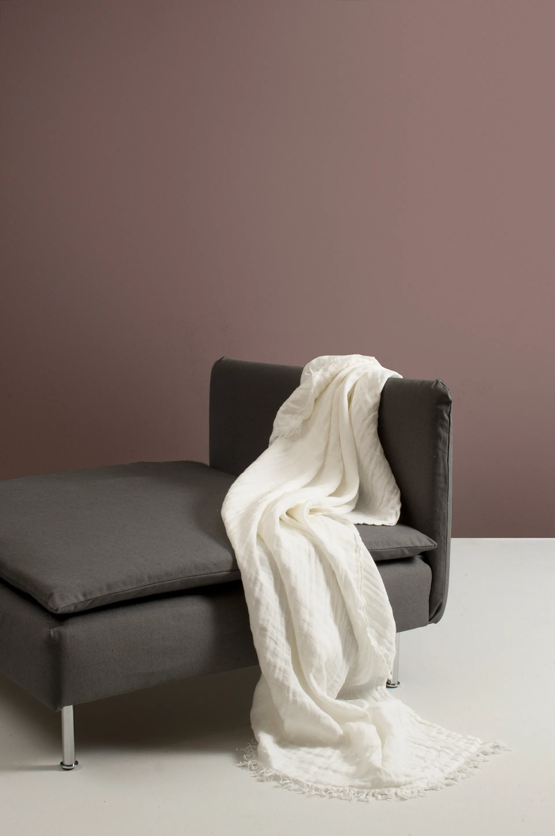 Plaid Hannelin 130x170cm, White-white Himla