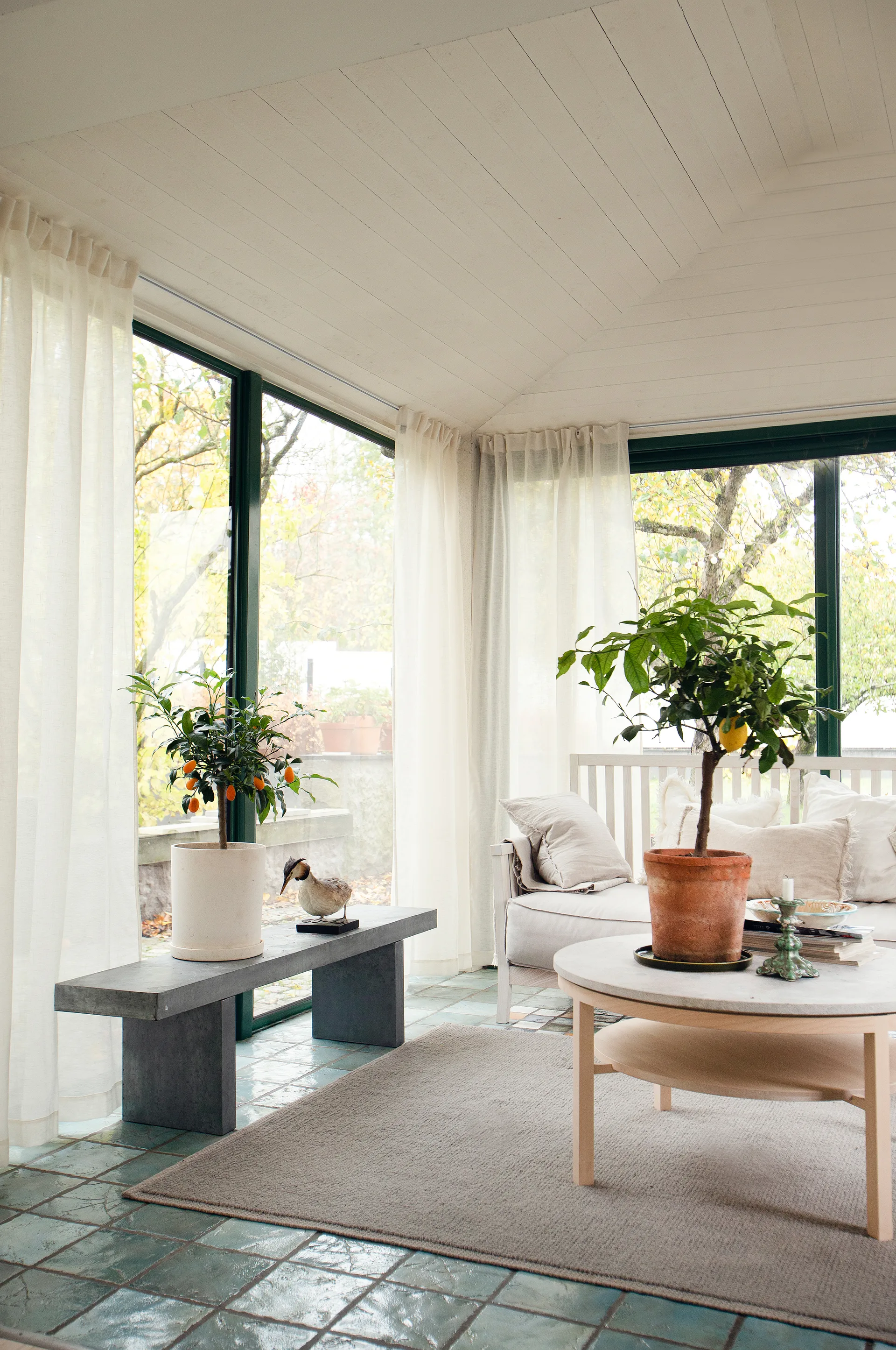 Rideau avec bande de pliage Skylight 140x290 cm, Fog Himla