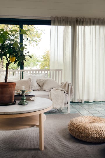 Rideau avec bande de pliage Skylight 280x290 cm - Oatmeal - Himla