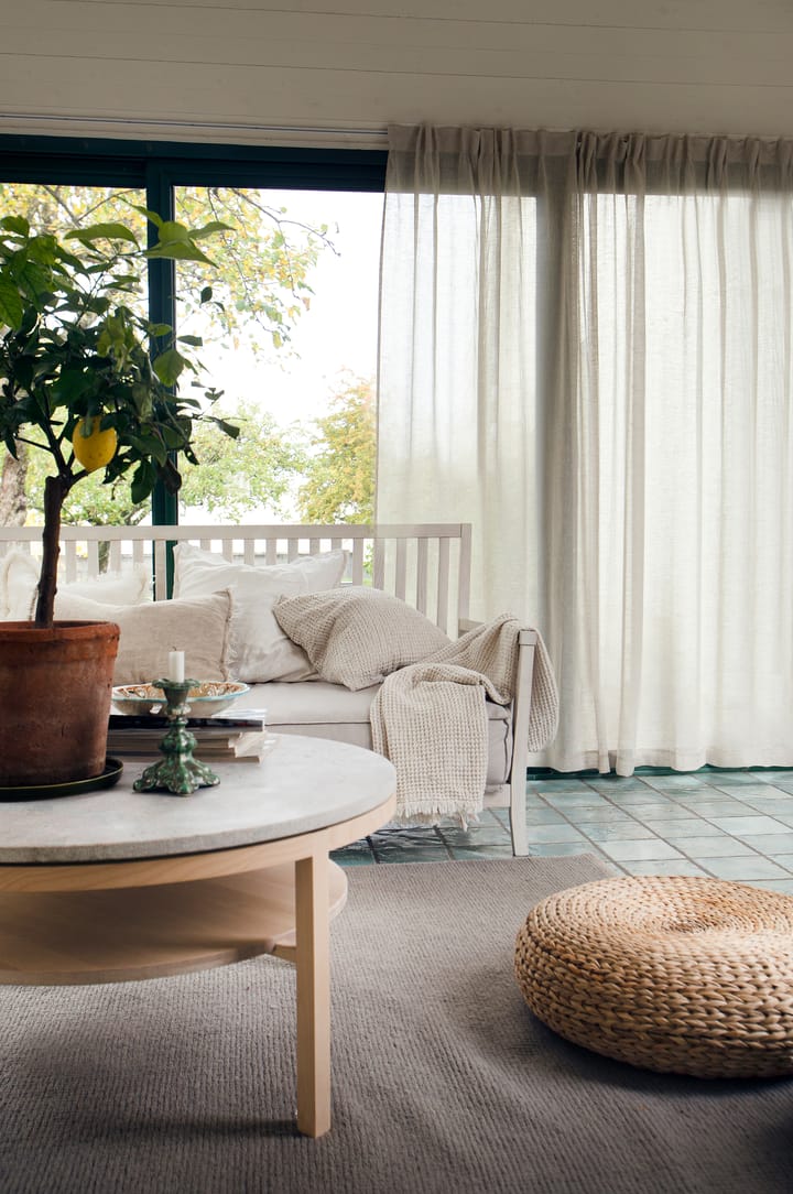 Rideau avec bande de pliage Skylight 280x290 cm, Oatmeal Himla