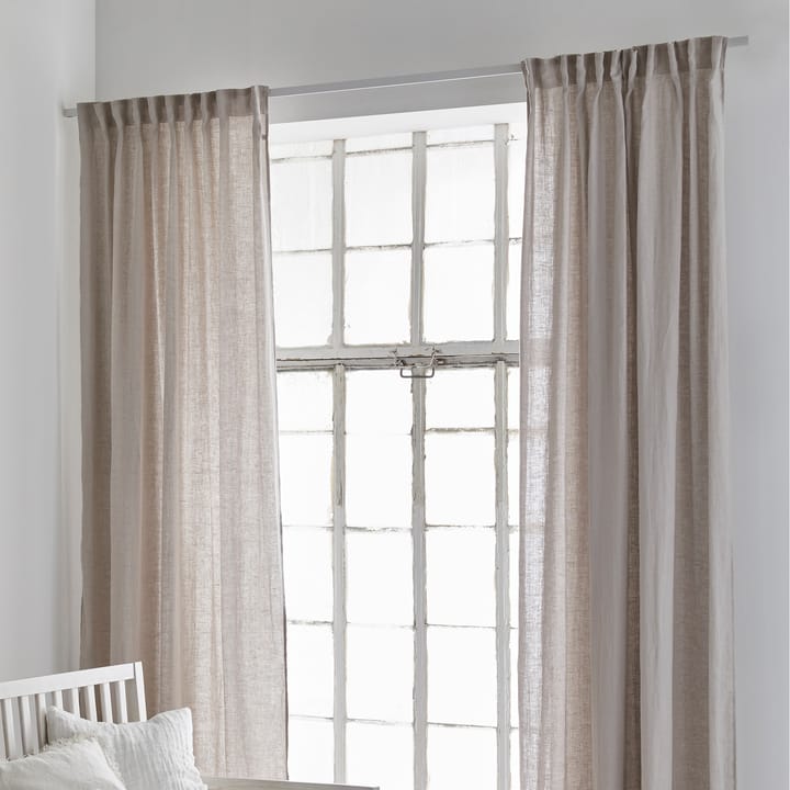 Rideau avec bande de pliage Sunshine 140 x 290cm, Ash (gris) Himla