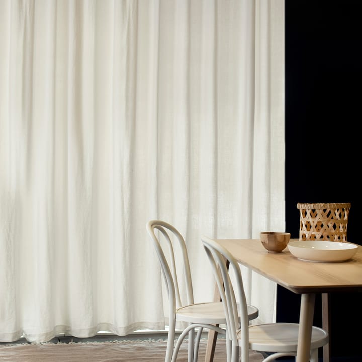 Rideau avec bande de pliage Twilight 140x290 cm, Off-white Himla