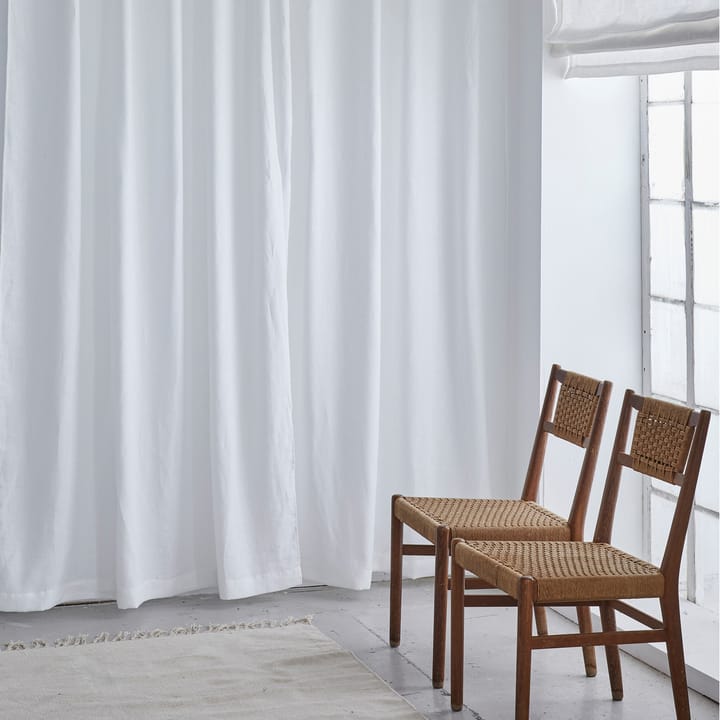 Rideau avec bande de pliage Twilight 280x290 cm - White - Himla