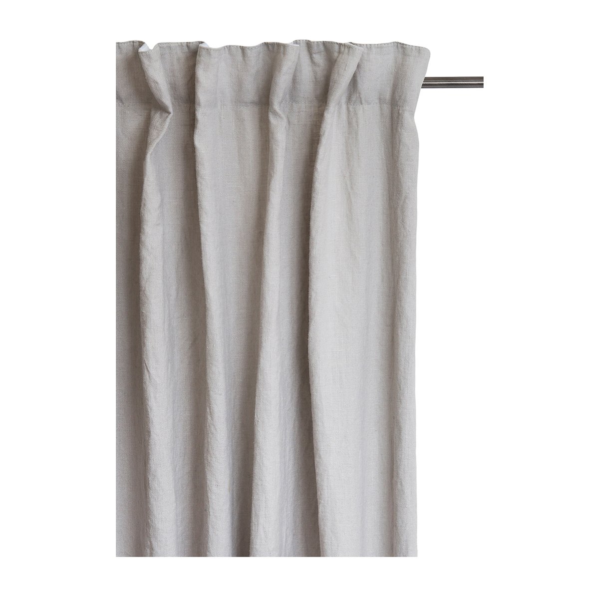 Himla Rideau avec bande Sunshine 140x250 cm Ash (gris)