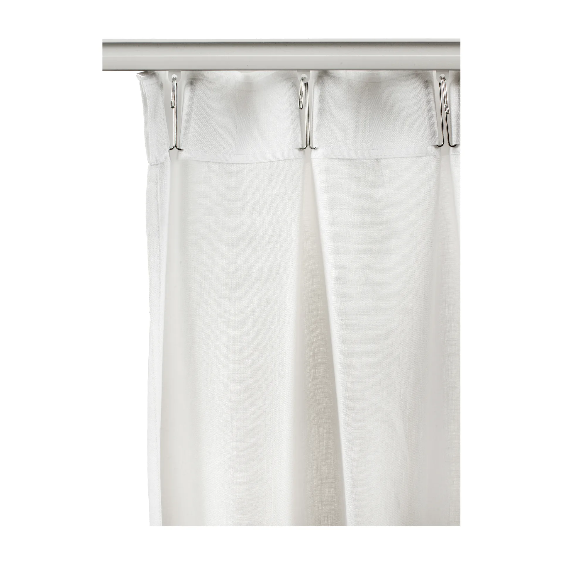 Rideau avec bande Sunshine 140x250 cm, Ash (gris) Himla