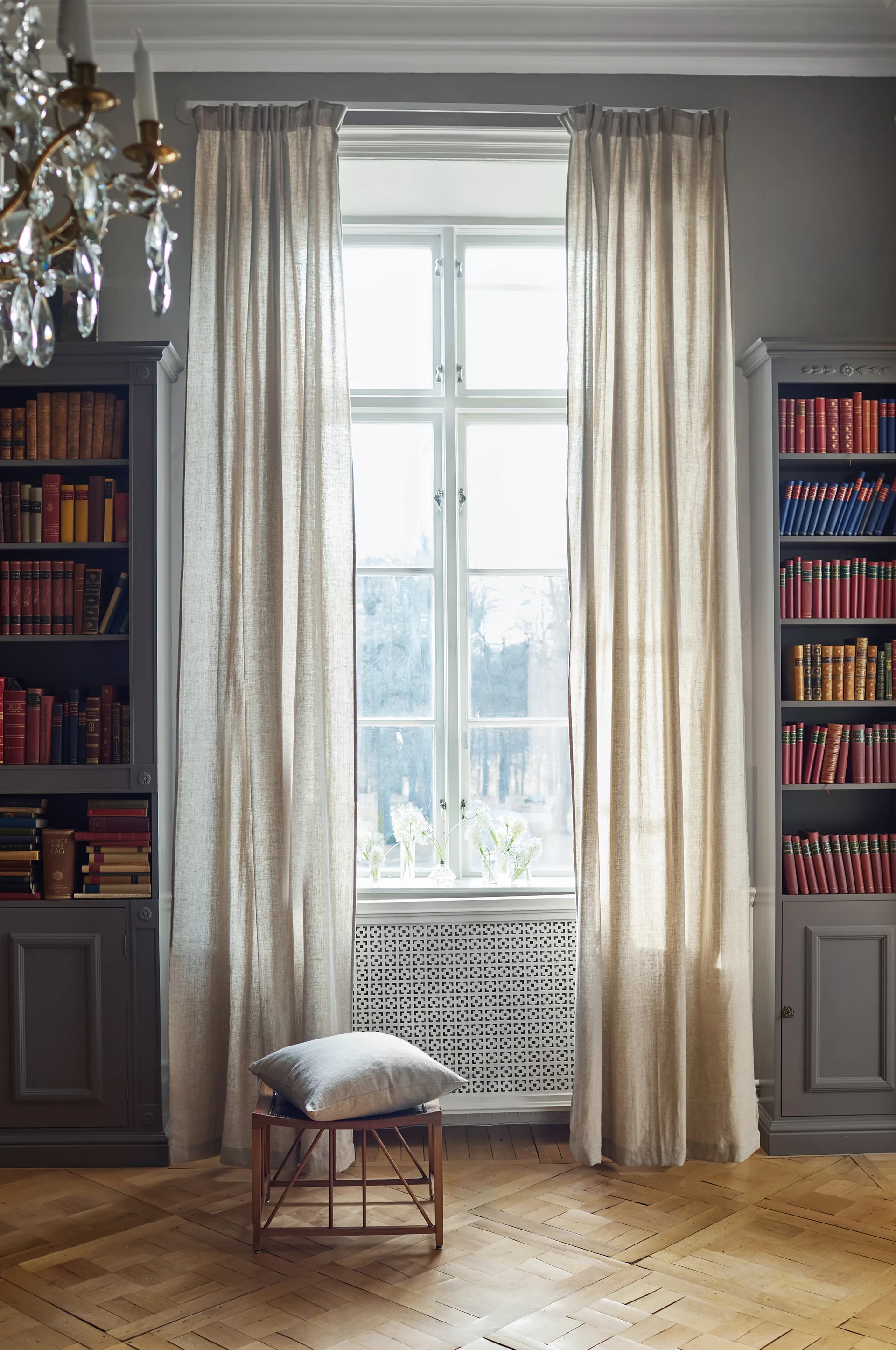 Rideau avec plis Woodland 135x290 cm, Naturel Himla