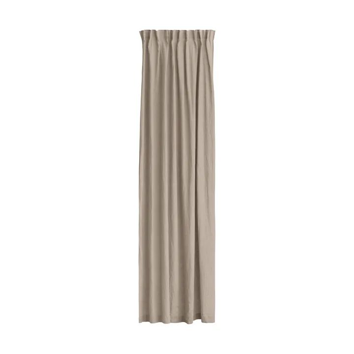 Rideau Sunrise avec bande plissée 280x290 cm - Vintage (gris) - Himla