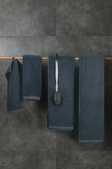 Serviette écologique Maxime blue shadow - 70x140 cm - Himla