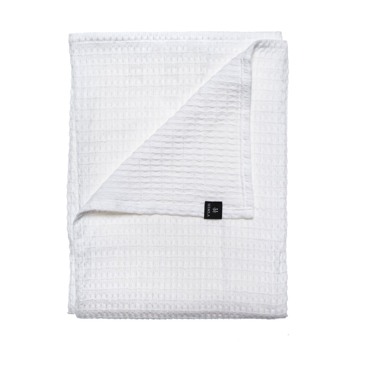 Himla Serviette Ego 70x140 cm White | Design Scandinave | Serviettes de bain | Blanc