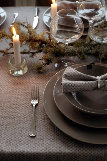 Serviette Julia 45x45 cm Lot de 4 - pewter (gris) - Himla