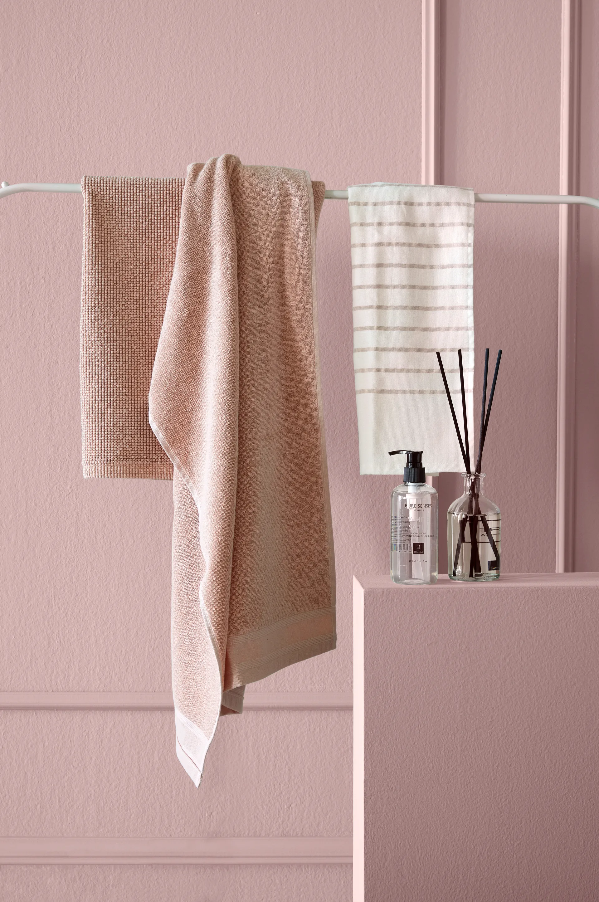 Serviette Lina 70x140 cm, Powder Himla