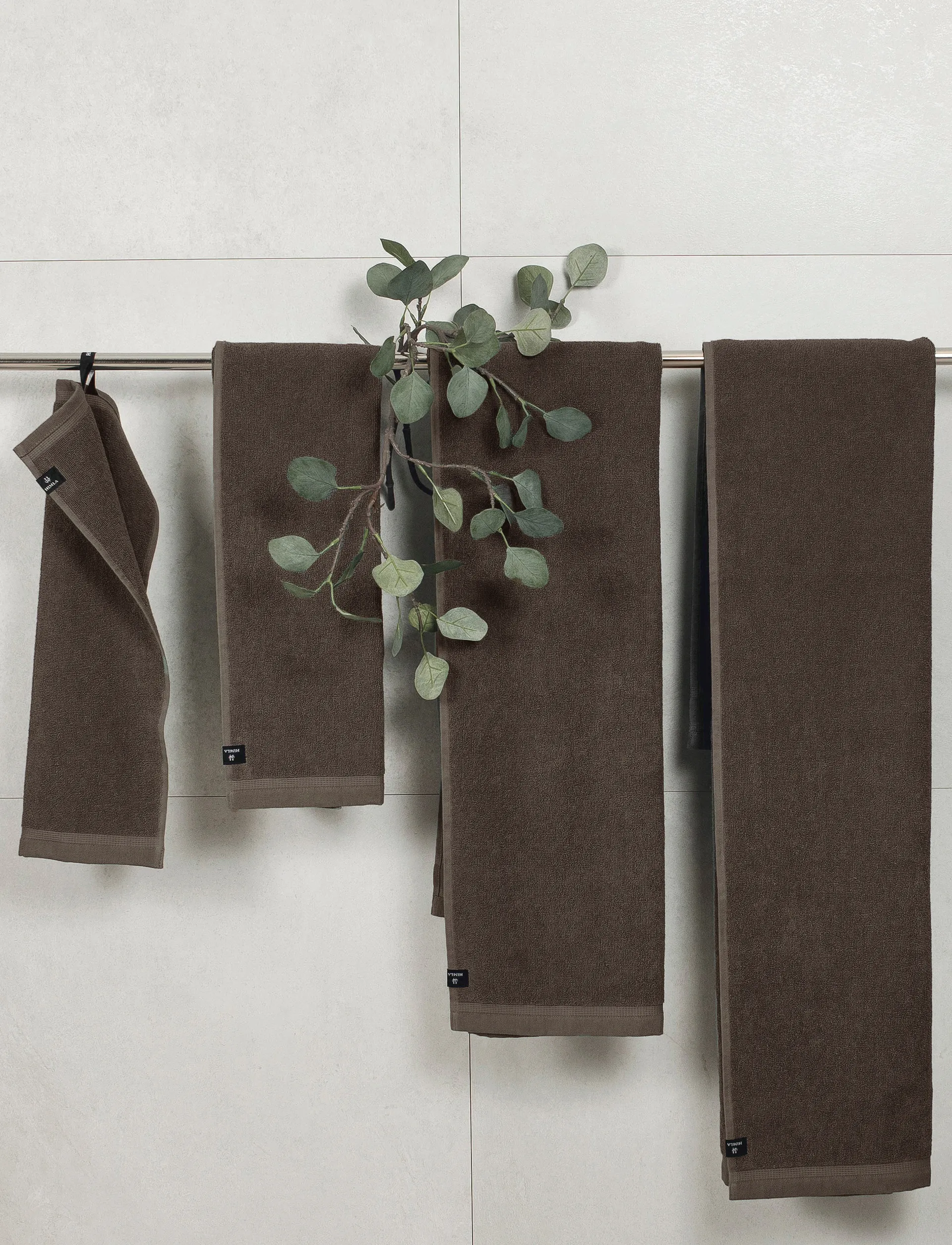 Serviette Lina chocolat, 100x150 cm Himla