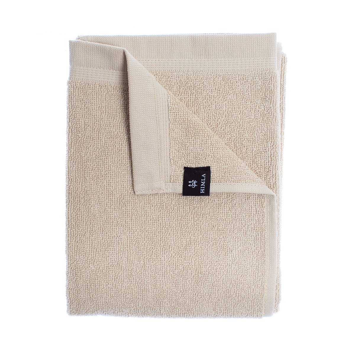 Himla Serviette Lina mother of pearl 50x70 cm | Design Scandinave | Serviettes de toilette | Beige
